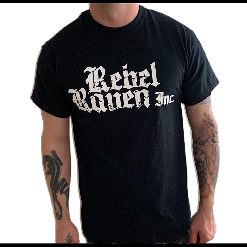 Rebel Raven Ink Original Black & White Tee
